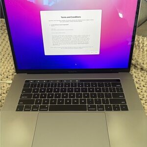 Apple MacBook Pro Space Gray with Black Keyboard